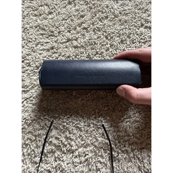 Burberry BE 1315 1007 Matte Black Metal Rectangle Eyeglasses FRAMES ONLY - Picture 8 of 9